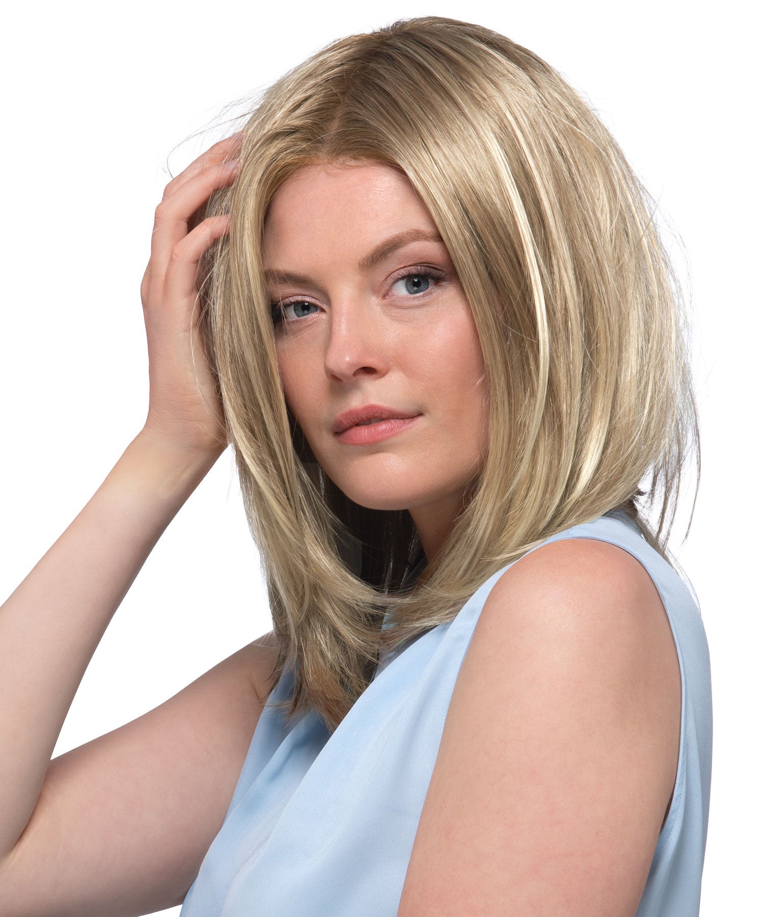 Hudson Synthetic Lace Front Wig by Estetica | Mono Top - Wig Studio 1