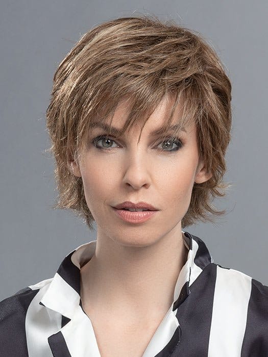 Impulse Wig by Ellen Wille | Human Hair/Heat Friendly Synthetic Blend Hair | Petite/Average Cap - Wig Studio 1