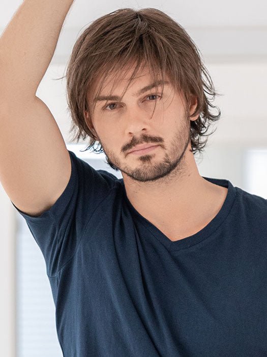 Johnn by Ellen Wille | Men's Synthetic Lace Front Wig | Mono Part - Wig Studio 1