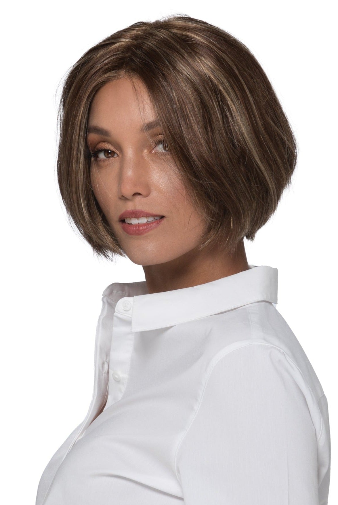 Kennedy Synthetic Lace Front Wig by Estetica | Mono Top - Wig Studio 1