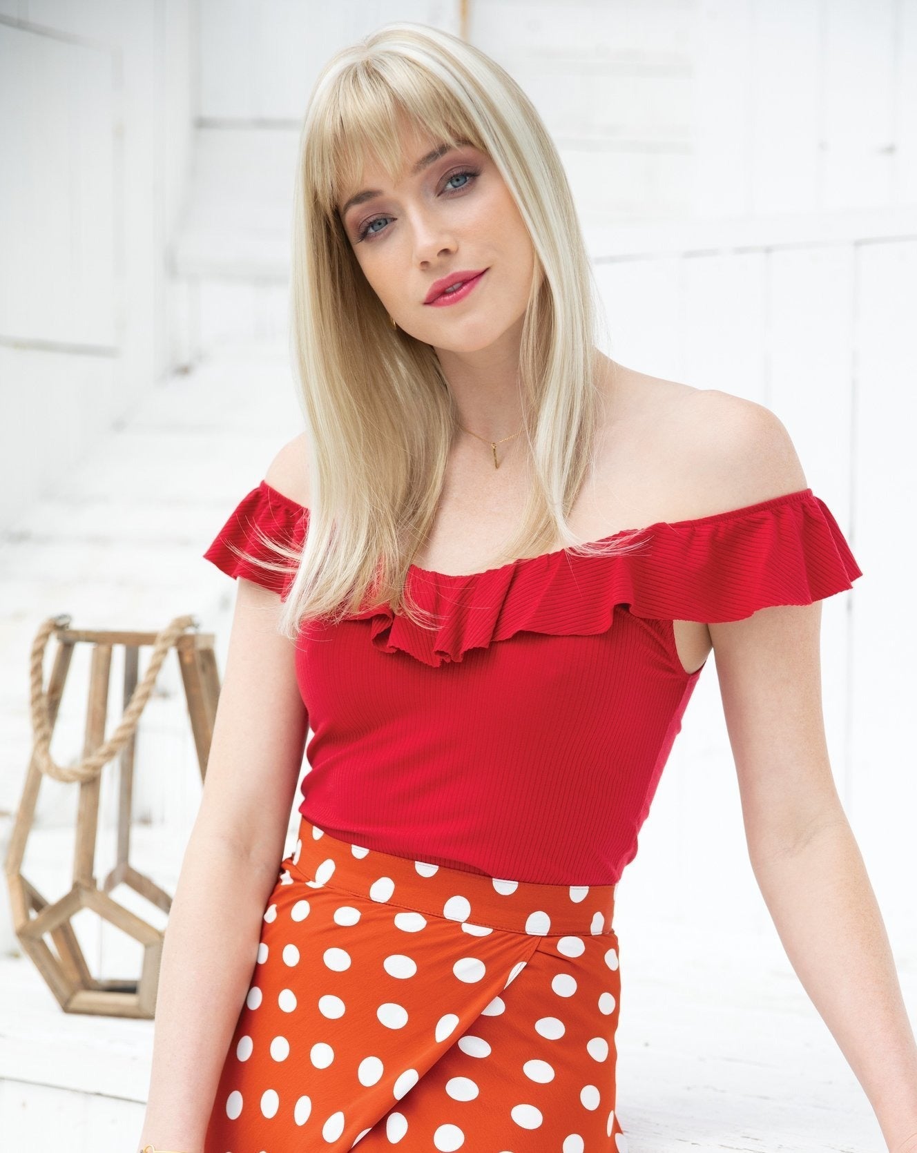 Lacey Synthetic Wig by Rene of Paris | Basic Cap - Wig Studio 1