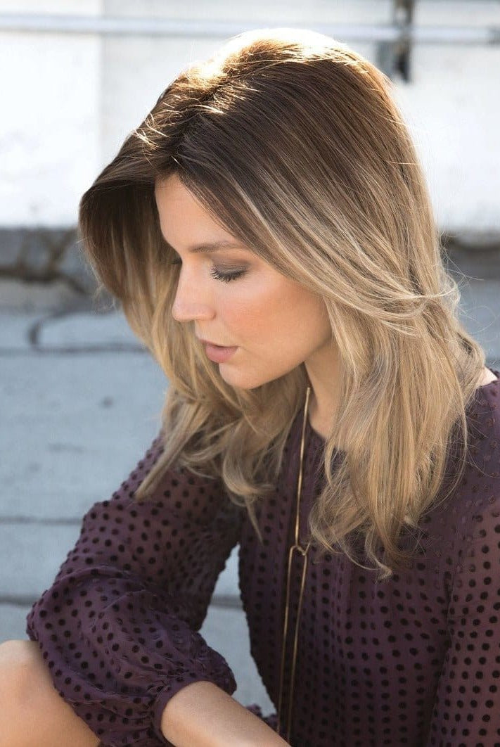 Long Top Piece | Synthetic Hair Topper by Rene of Paris - Wig Studio 1