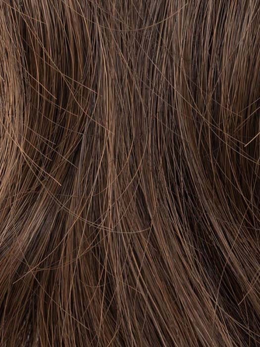 CHOCOLATE-ROOTED | Dark Brown and Medium Brown with Light Auburn Blend with shaded roots