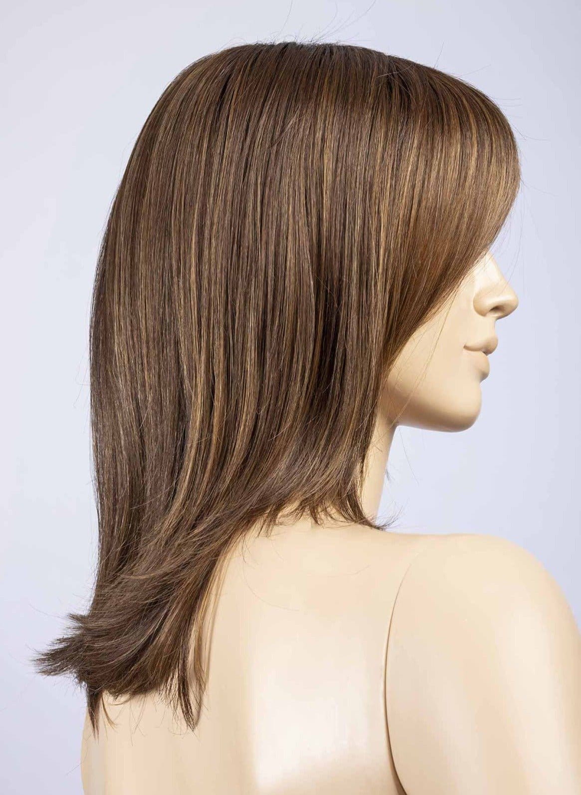 Chocolate Shaded | Medium Brown and Light Auburn blend with dark shaded roots