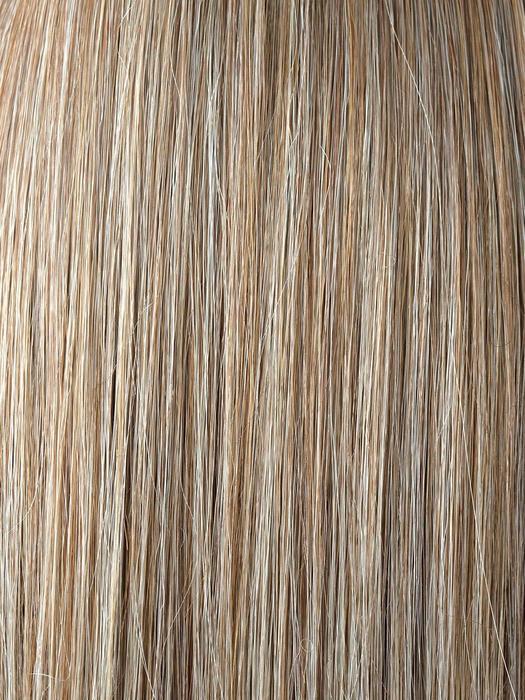 Spring Honey R | Medium brown roots with a 50/50 blend of honey blonde and gold platinum blonde