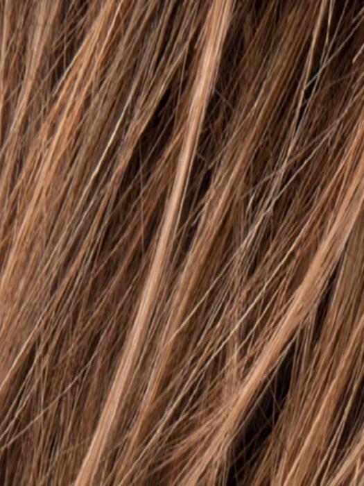 Hot Mocca Mix | Reddish brown mixed with light golden brown and light auburn
