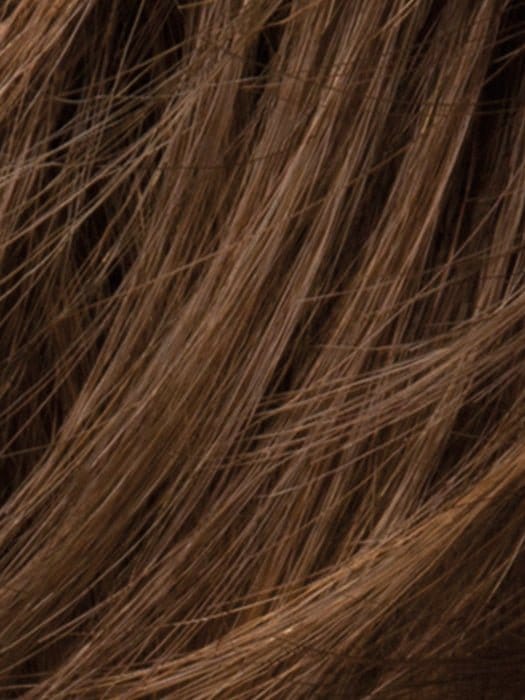 Chocolate Rooted | Medium to Dark Brown base with Light Reddish Brown highlights and Dark Roots
