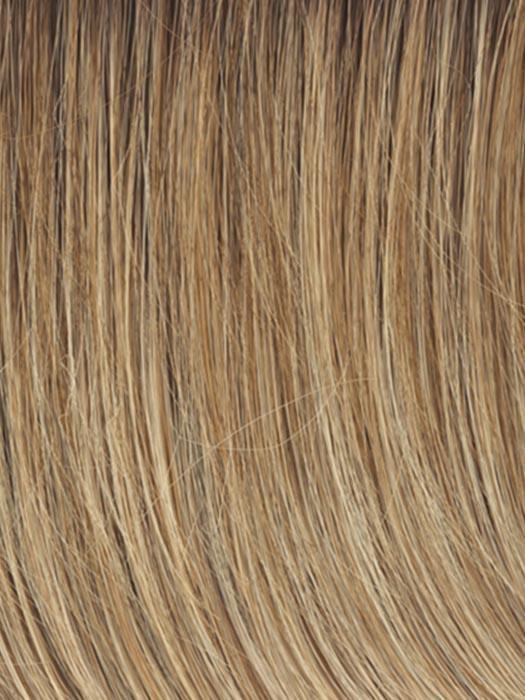 RL14/22SS SHADED WHEAT | Dark Blonde Evenly Blended with Platinum Blonde with Dark Roots
