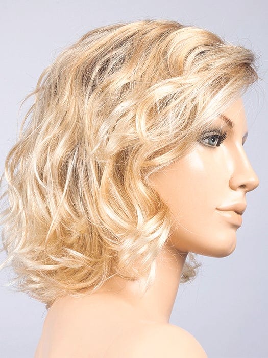 Cream Blonde Shaded | Pure White Blend with Dark Honey Blonde, Light Honey Blonde, and Light Beige Blonde blends
