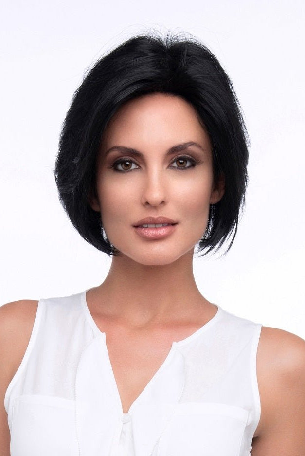 Open Box | Abbey Wig by Envy | Human Hair/Heat Friendly Synthetic Blend Hair | Average Cap | Light Brown - Wig Studio 1