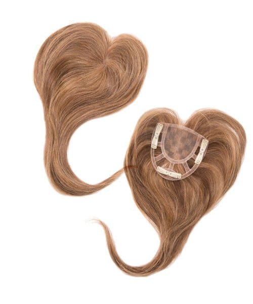 Open Box | Add - on Crown Topper by Envy | Human Hair | Medium Brown - Wig Studio 1