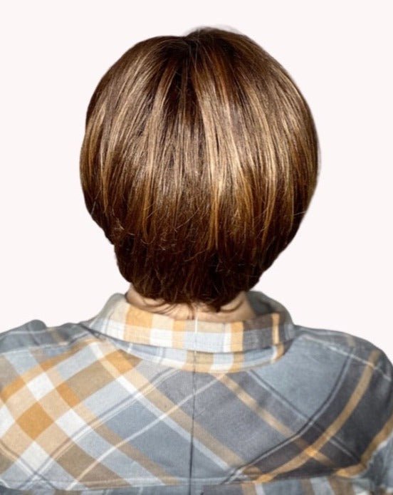 Open Box | Aletta Wig by Ellen Wille | Petite/Average Cap | Chocolate Shaded - Wig Studio 1