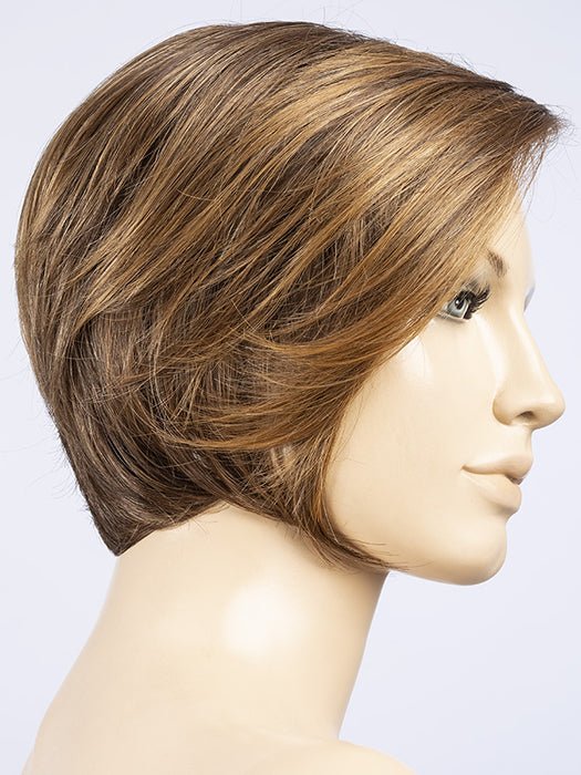 Chocolate Shaded 830.27.6 | Dark/Medium Brown blended with Light Auburn and Dark Strawberry Blonde with Shaded Roots