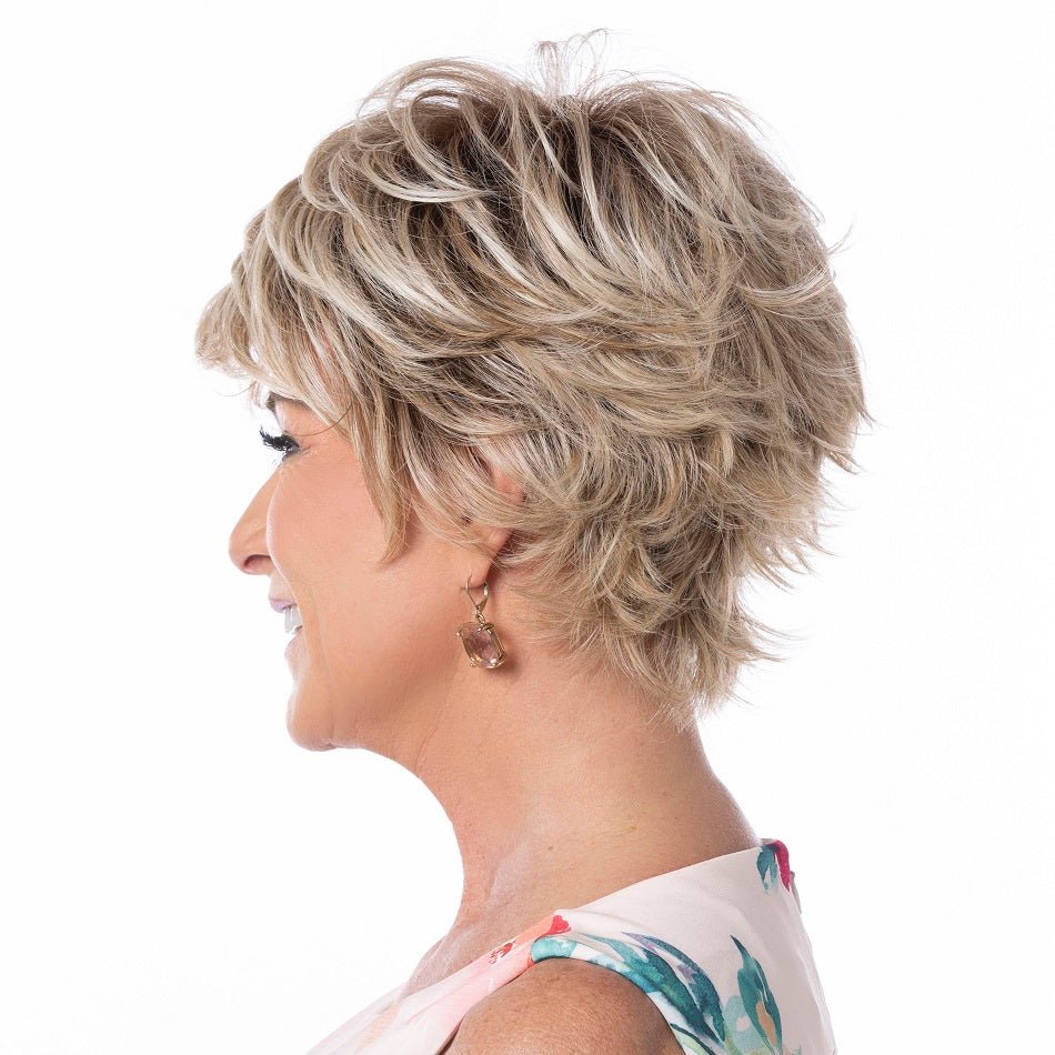 Open Box | Anytime HF Wig by Toni Brattin | Heat Friendly Synthetic Hair | Average Cap | Light Brown - Wig Studio 1