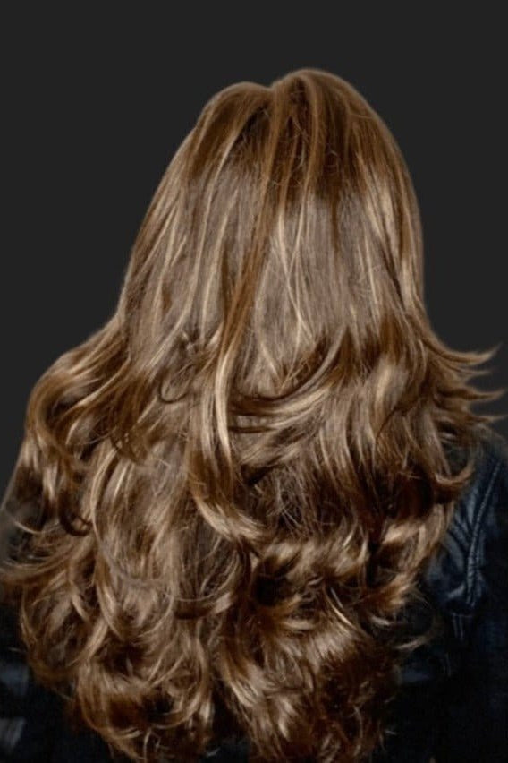 Open Box | Ava Wig by Henry Margu | Synthetic Hair | Average Cap | 1BH - Wig Studio 1