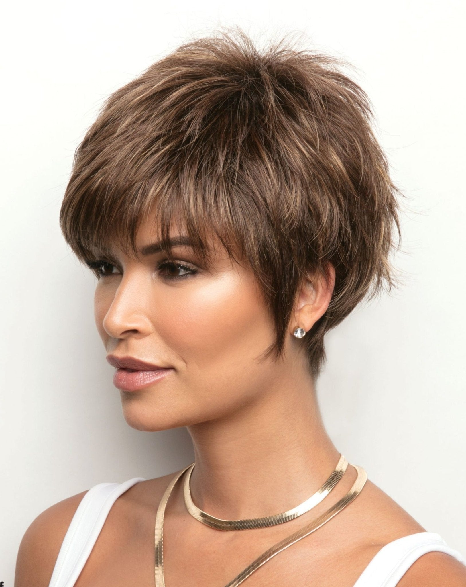 Open Box | Billie Wig by Noriko | Average Cap | Mochaccino - R - Wig Studio 1