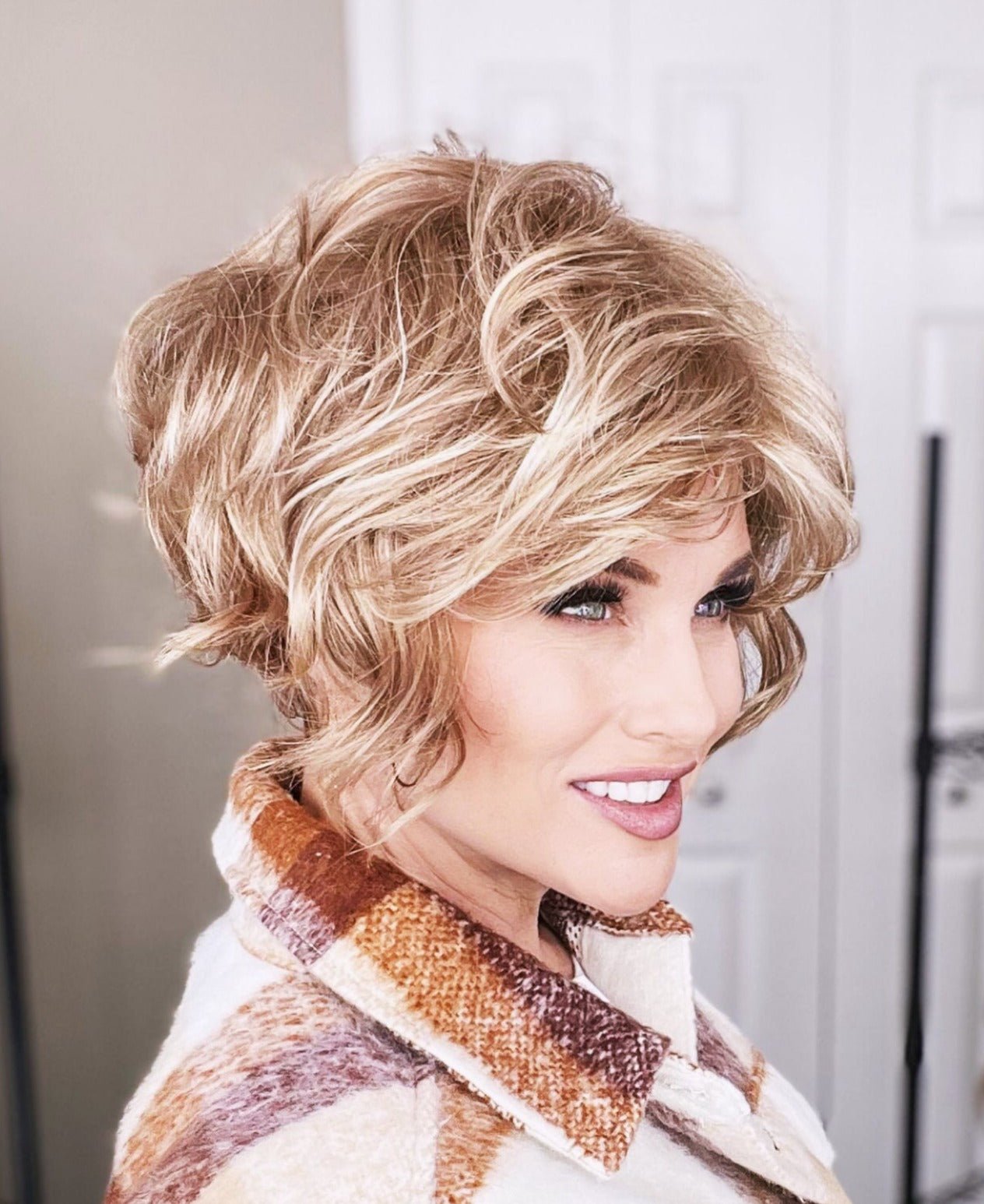 Open Box | Britt Wig by Rene of Paris | Average Cap | Chocolate Pretzel - Wig Studio 1