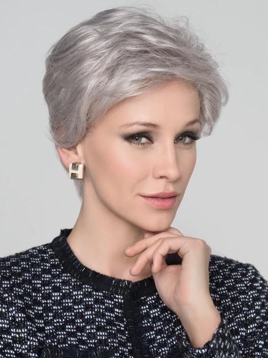 Open Box | Cara Small Deluxe by Ellen Wille | Synthetic Hair | Petite Cap | Snow Mix - Wig Studio 1
