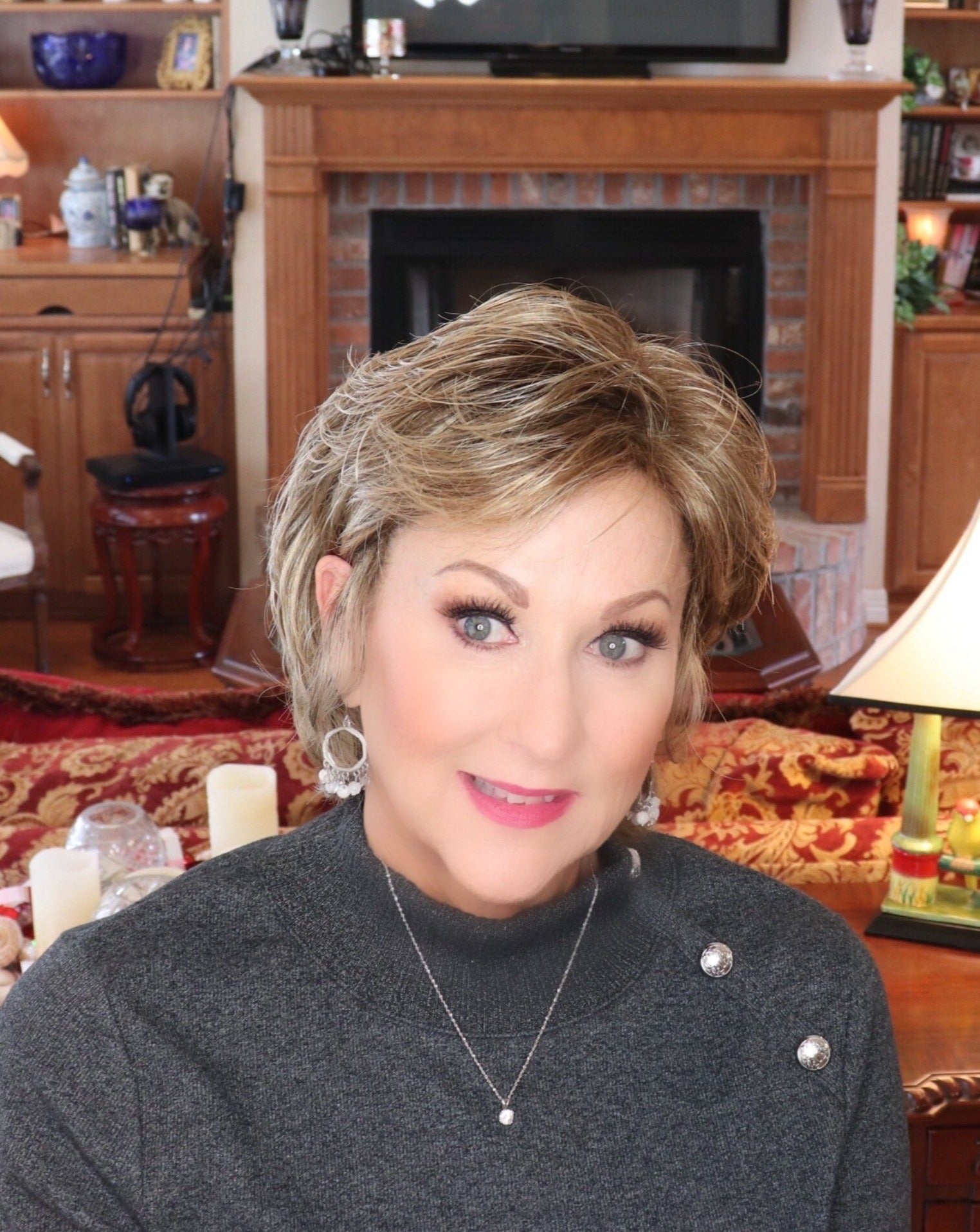 Open Box | Charisma Wig by Mane Attraction | Synthetic Hair | Average Cap | Toffee - Wig Studio 1