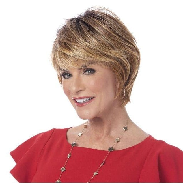 Open Box | Classic Bob Wig by Toni Brattin | Heat Friendly Synthetic Hair | Large Cap | Medium Brown - Wig Studio 1