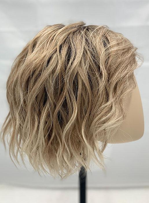Open Box | Dance Wig by Ellen Wille | Petite/Average Cap | Sandy Blonde Rooted - Wig Studio 1