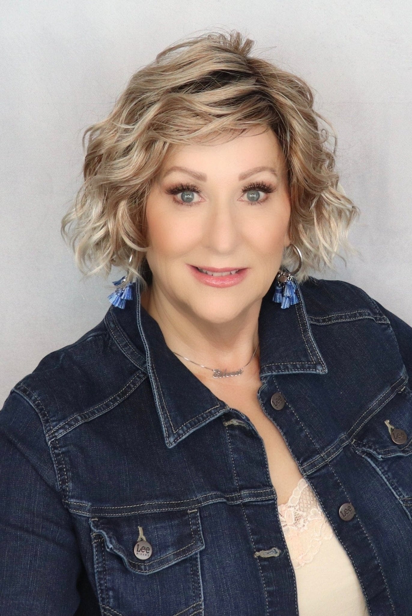 Open Box | Dance Wig by Ellen Wille | Petite/Average Cap | Sandy Blonde Rooted - Wig Studio 1