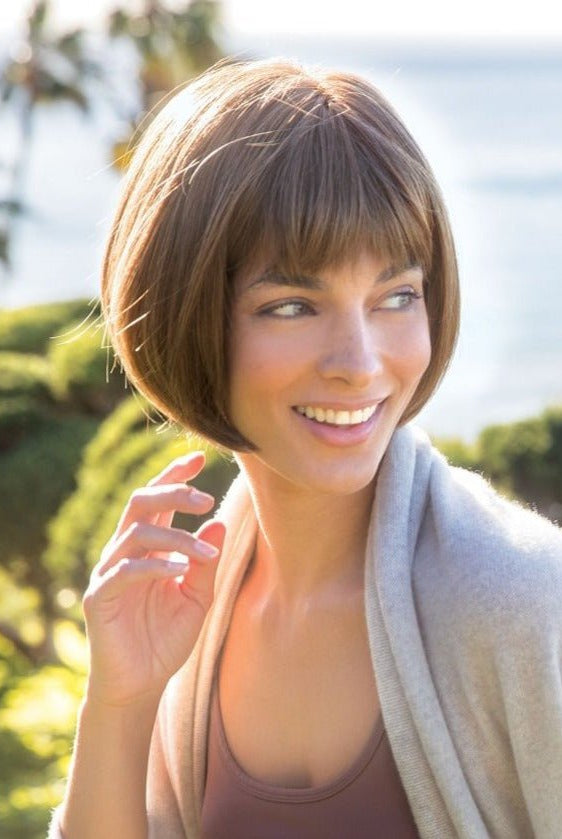 Open Box | Erin Wig by Amore | Synthetic Hair | Average Cap | Silver Stone - Wig Studio 1