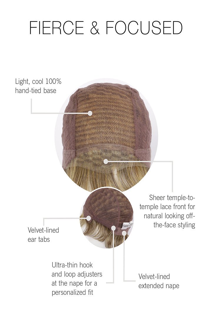 Open Box | Fierce and Focused Wig by Raquel Welch | Heat Friendly Synthetic Hair | Average Cap | RL2/4 - Wig Studio 1