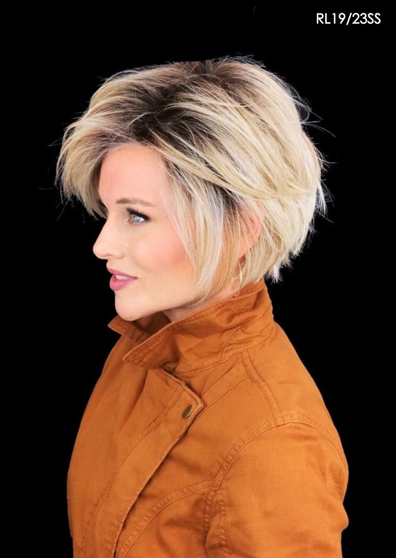 Open Box | Flirting With Fashion Synthetic Lace Front Wig by Raquel Welch | Mono Top | RL14/22SS - Wig Studio 1