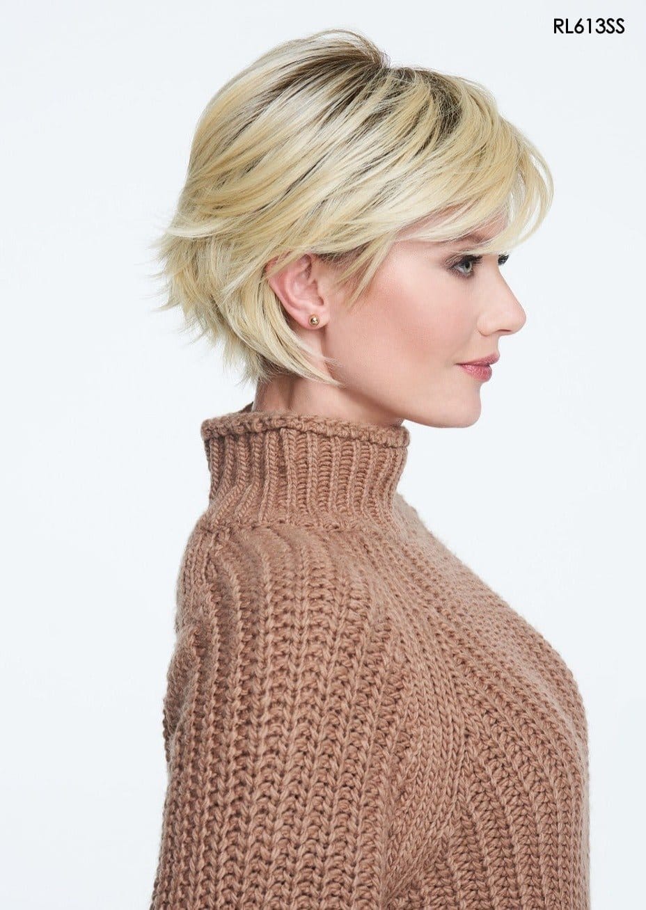 Open Box | Flirting With Fashion Synthetic Lace Front Wig by Raquel Welch | Mono Top | RL14/22SS - Wig Studio 1