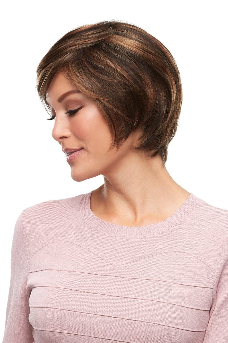 Open Box | Gabrielle Hand Tied Wig by Jon Renau | Synthetic Hair | Petite Cap | 56F51 - Wig Studio 1