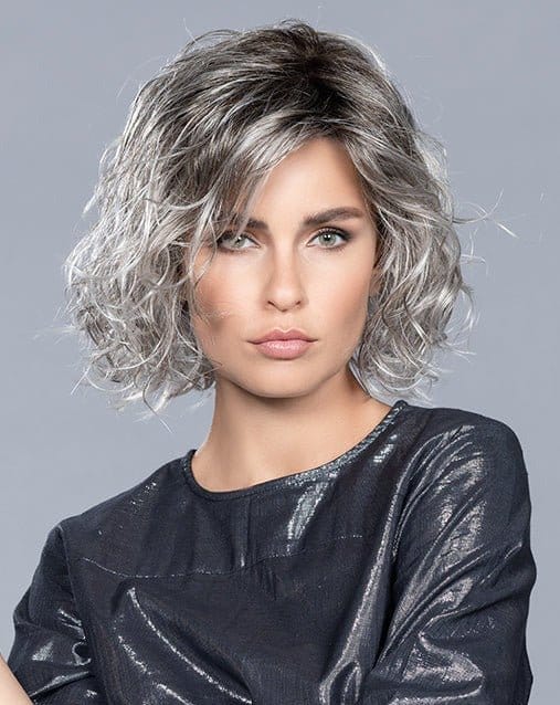 Open Box | Girl Mono Synthetic Lace Front Wig by Ellen Wille | Mono Part | Hot Hazelnut Mix - Wig Studio 1