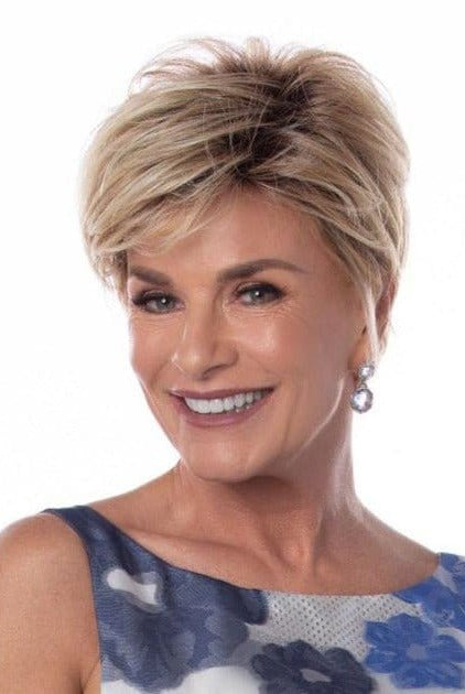 Open Box | Jazzy Wig by Toni Brattin | Heat Friendly Synthetic Hair | Large Cap | Light Grey - Wig Studio 1