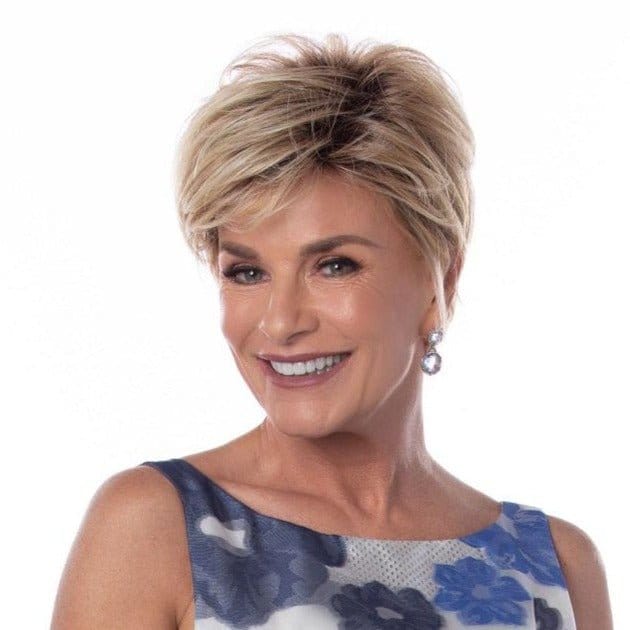 Open Box | Jazzy Wig by Toni Brattin | Heat Friendly Synthetic Hair | Large Cap | Light Grey - Wig Studio 1