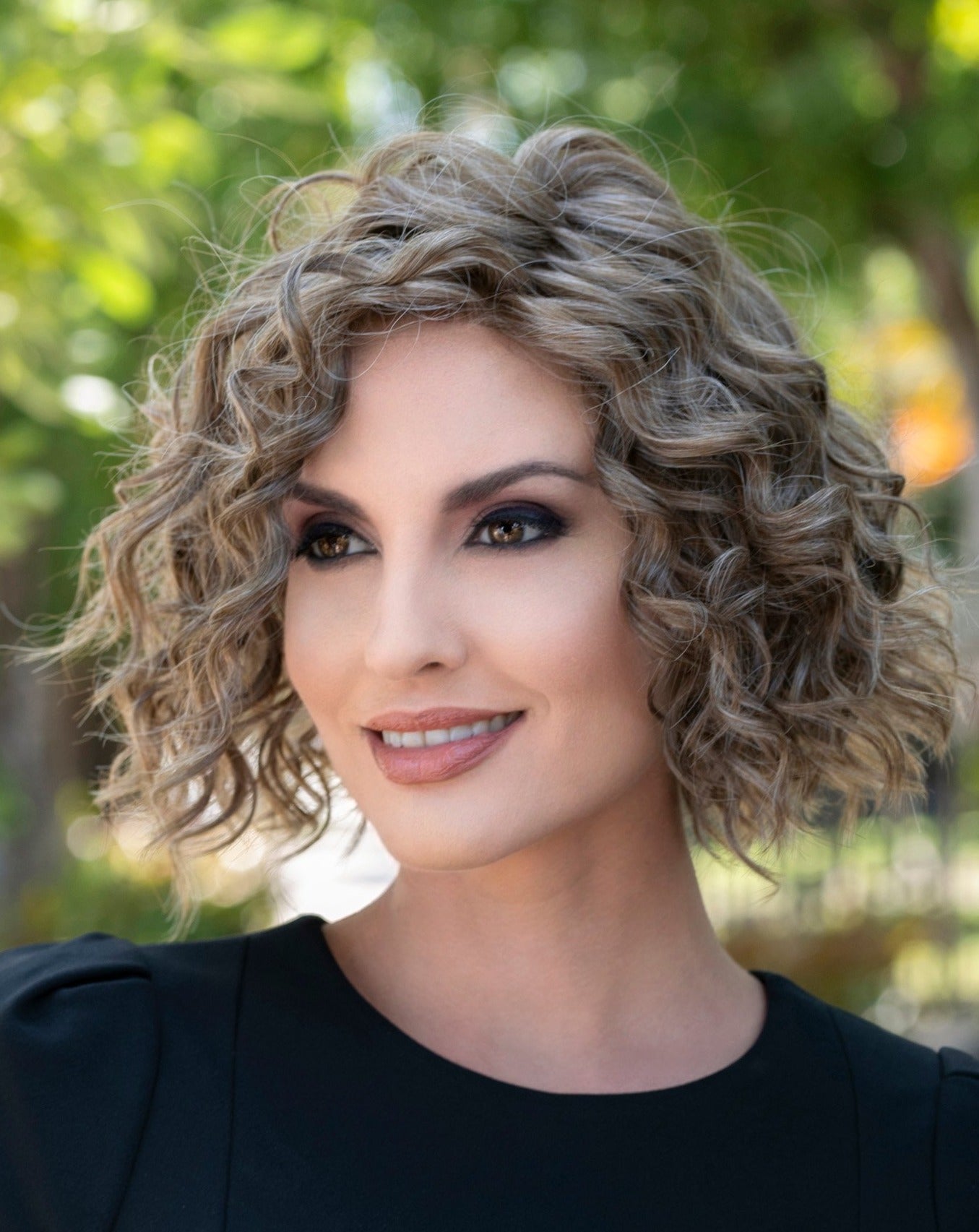 Open Box | Jordan Wig by Envy | Human Hair/Heat Friendly Synthetic Blend Hair | Average Cap | Chocolate Caramel - Wig Studio 1