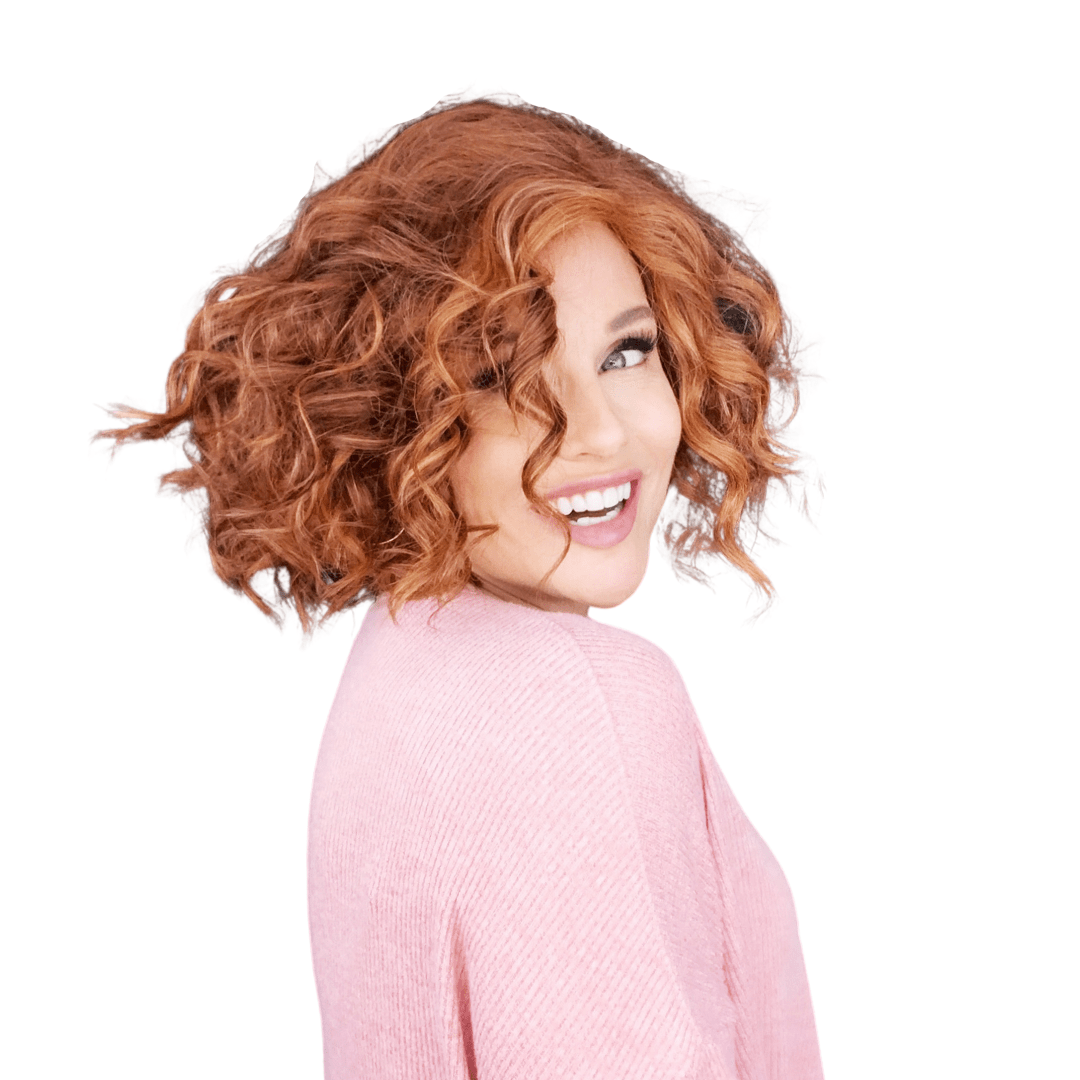 Open Box | Jordan Wig by Envy | Human Hair/Heat Friendly Synthetic Blend Hair | Average Cap | Chocolate Caramel - Wig Studio 1