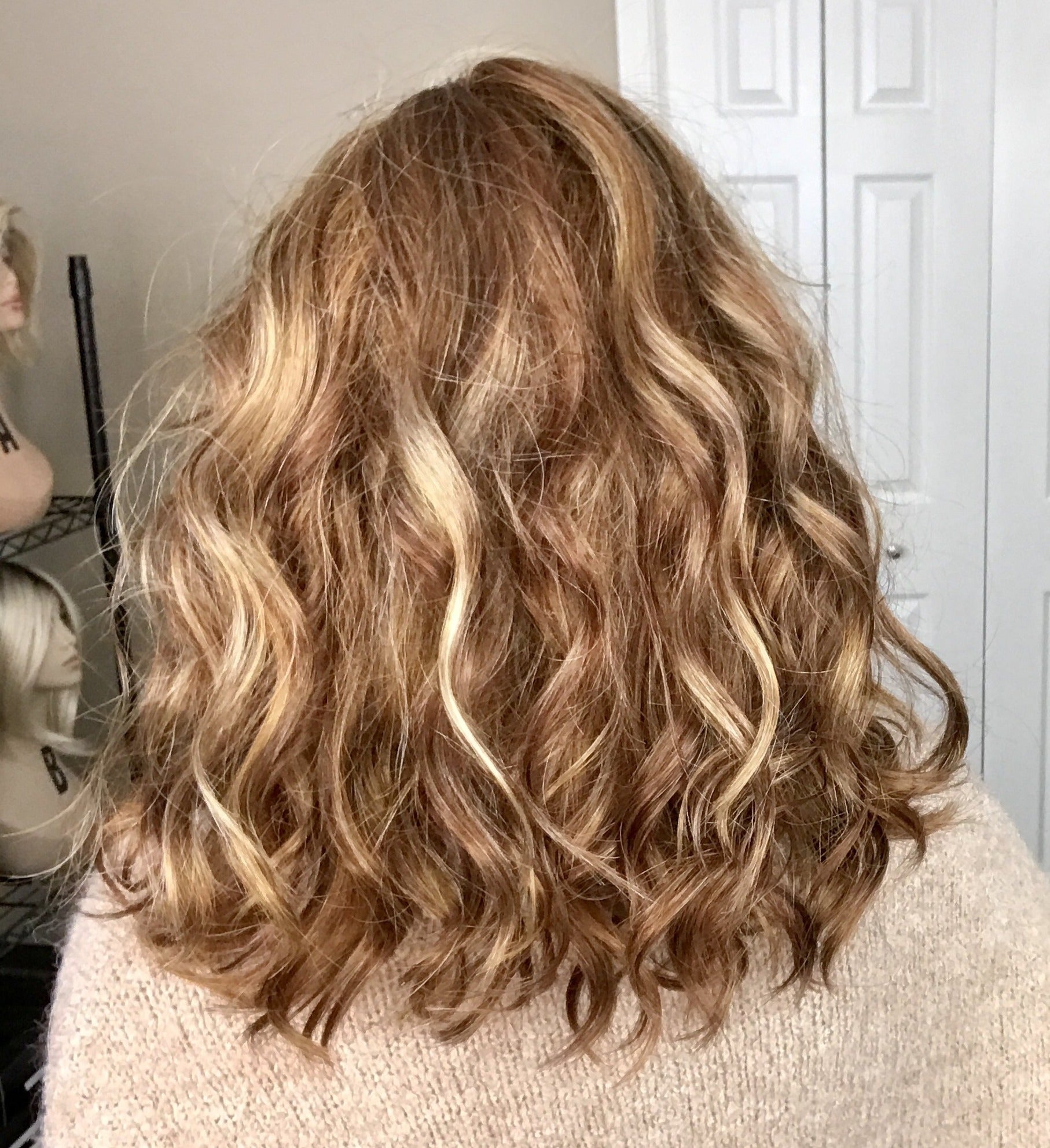 Open Box | Joy Synthetic Lace Front Wig by WigPro | Mono Top | Platinum - Wig Studio 1