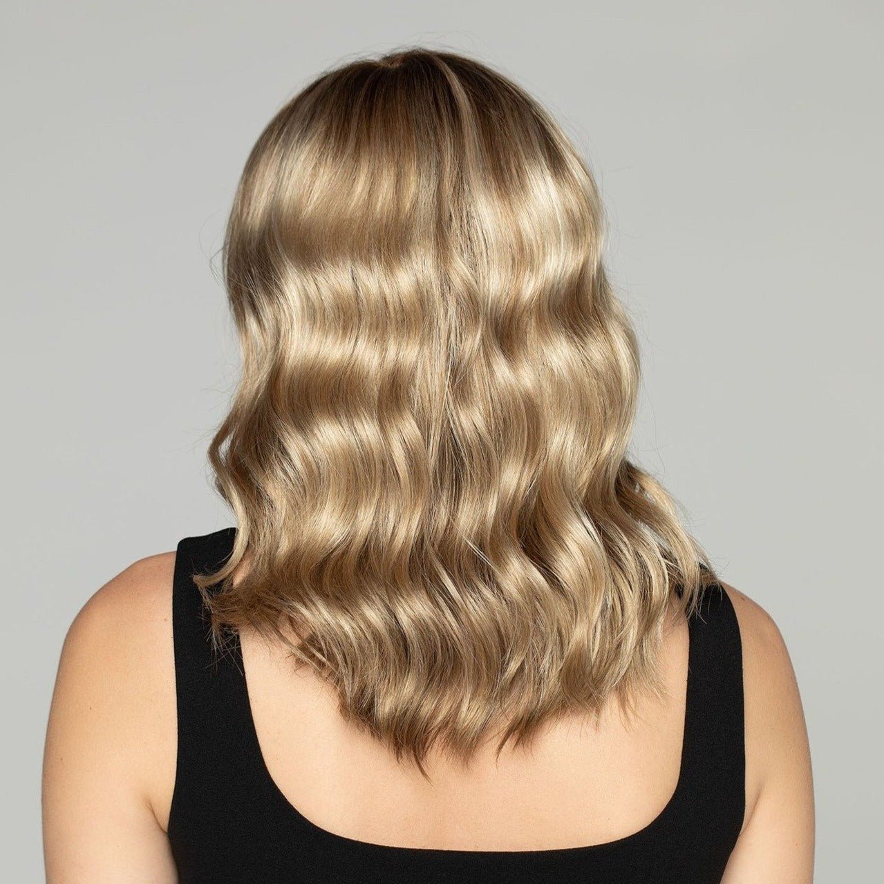 Open Box | Joy Synthetic Lace Front Wig by WigPro | Mono Top | Platinum - Wig Studio 1