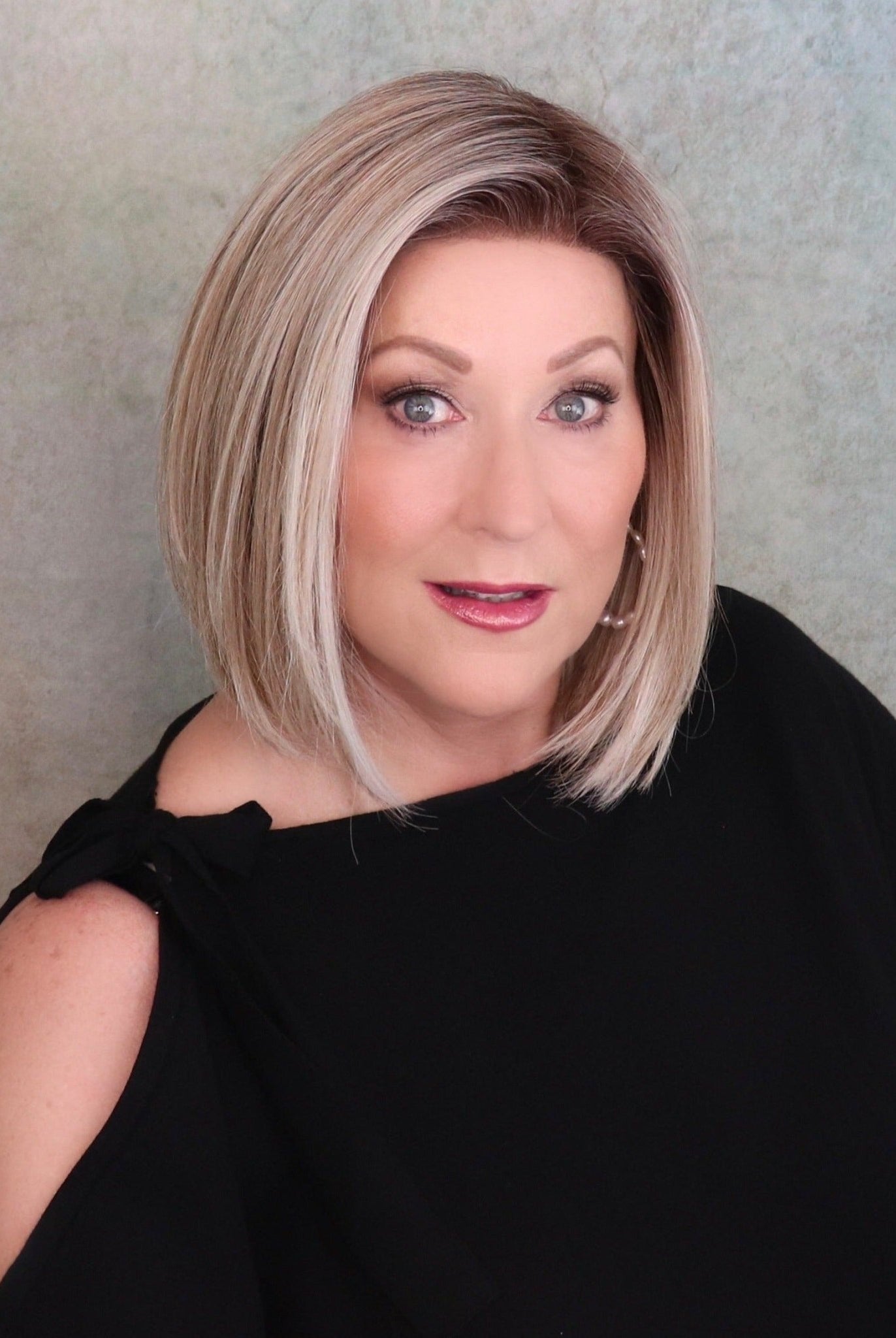 Open Box | Lady Latte | HF Synthetic Lace Front Wig | Mono Top | Butterbeer Blonde - Wig Studio 1