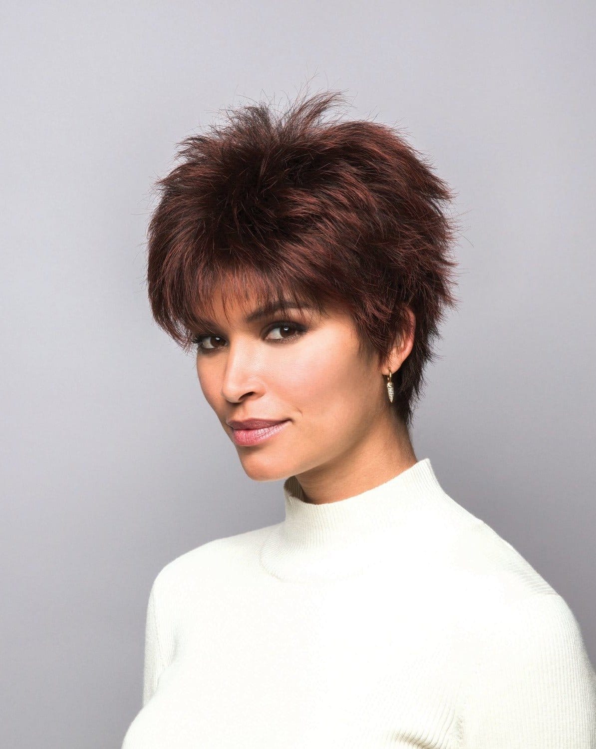 Open Box | Lizzy Wig by Rene of Paris | Synthetic Hair | Average Cap | Nutmeg - R - Wig Studio 1