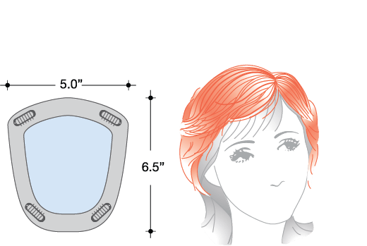 Open Box | Medium TP by Rene of Paris | Ginger Brown - Wig Studio 1