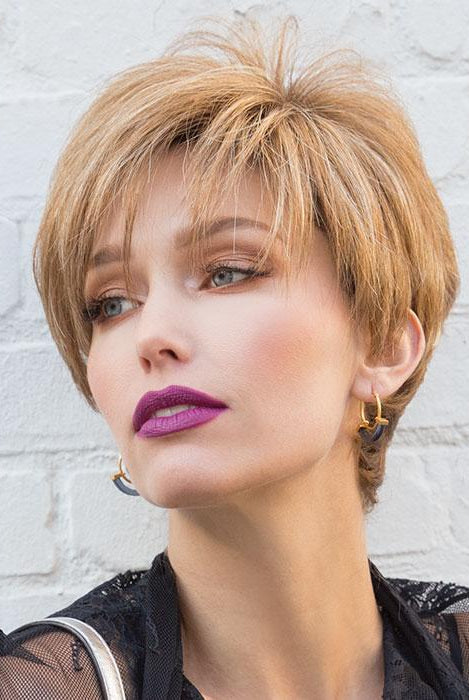 Open Box | Modern Top Piece by Rene of Paris | Silver Stone - Wig Studio 1