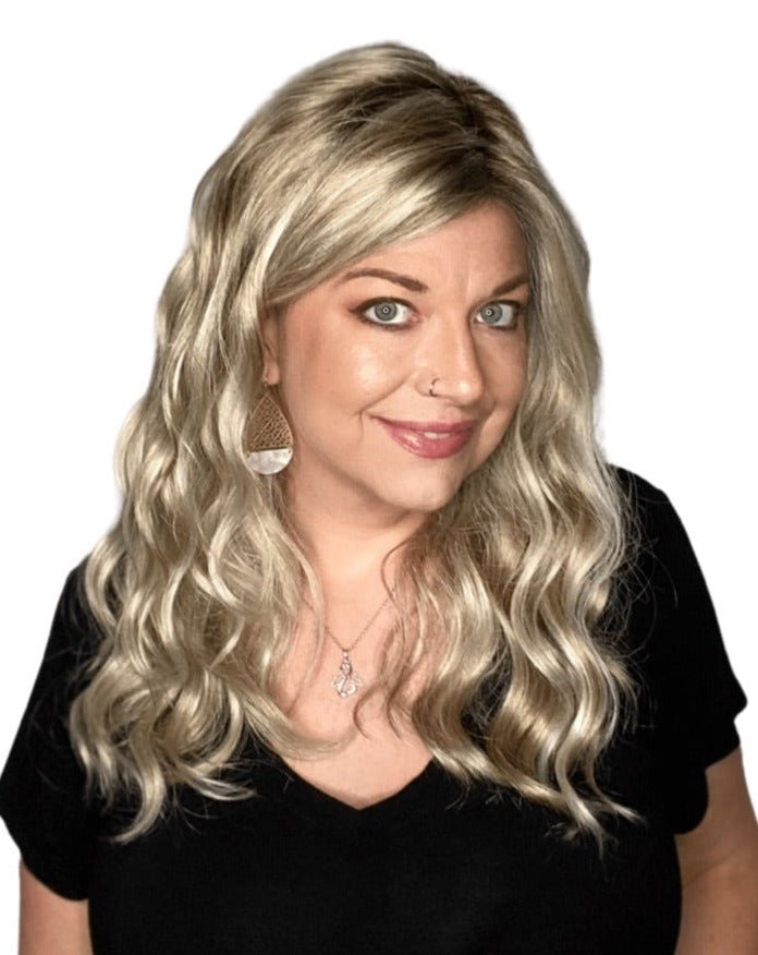 Open Box | Sarah by Jon Renau | Synthetic Lace Front Wig | Hand Tied | 27T613S8 - Wig Studio 1