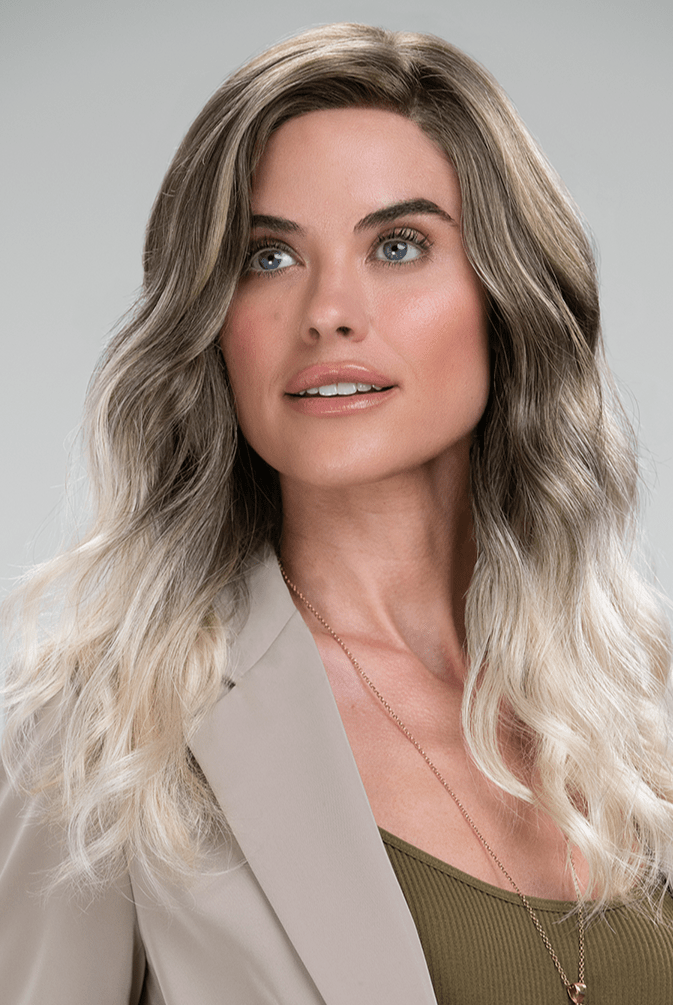 Open Box | Sarah by Jon Renau | Synthetic Lace Front Wig | Hand Tied | 27T613S8 - Wig Studio 1