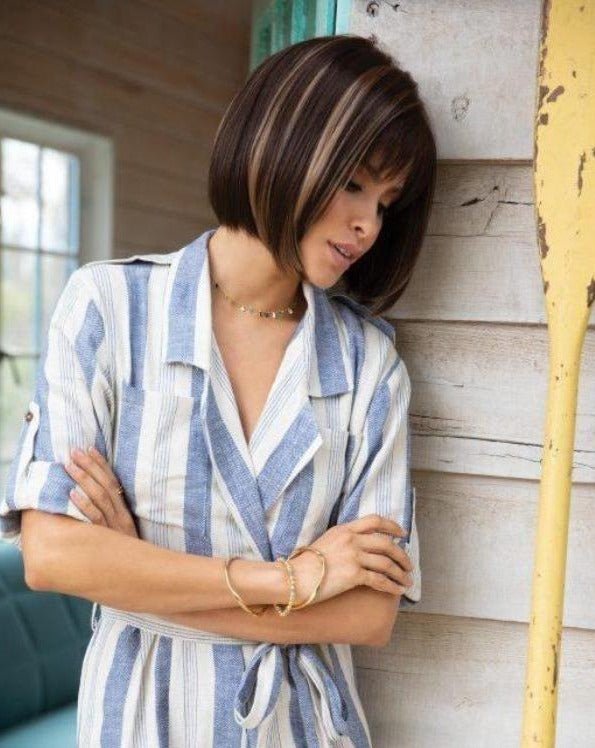 Open Box | Scorpio Wig by Rene of Paris | Average Cap | Rum Raisin - Wig Studio 1