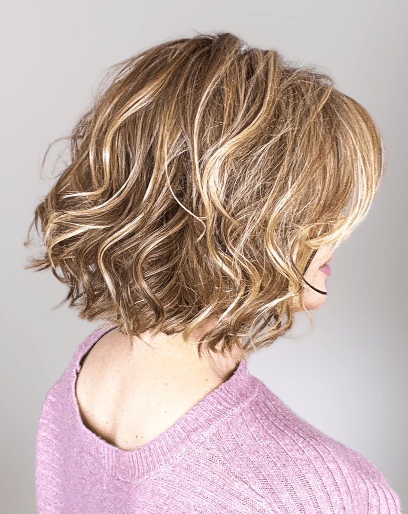 Open Box | Stella | HF Synthetic Lace Front Wig | Mono Part | Bernstein Multi Shaded - Wig Studio 1