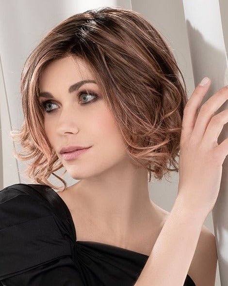 Open Box | Stella | HF Synthetic Lace Front Wig | Mono Part | Bernstein Multi Shaded - Wig Studio 1