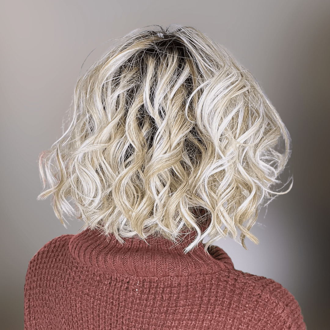 Open Box | Stella | HF Synthetic Lace Front Wig | Mono Part | Bernstein Multi Shaded - Wig Studio 1