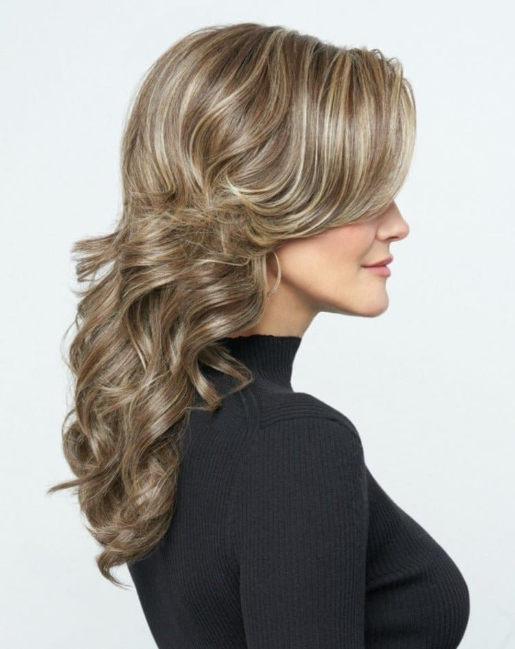 Stroke of Genius by Raquel Welch | HF Synthetic Lace Front Wig | Mono Part - Color