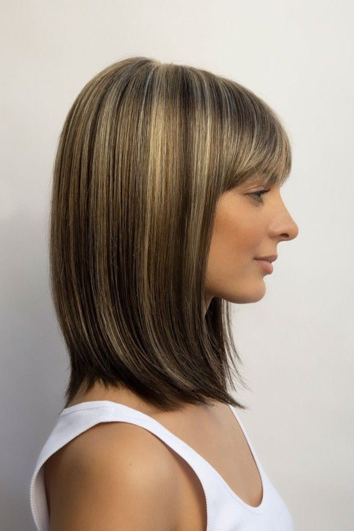 Open Box | Tatum Wig by Amore | Average Cap | Chocolate Frost - Wig Studio 1